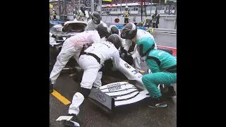 One of the most confusing pit stop from Mercedes-AMG F1 team.🤯 | #GermanyGP 2019