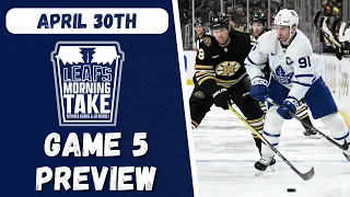 Leafs/Bruins Game 5 Preview