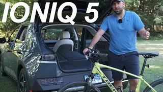 Can the Ioniq 5 Swallow a Bike with Both Wheels On?!