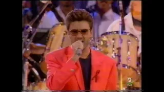 George Michael & Queen " '39" "Days of Our Lives" "Somebody to Love" (Homenaje a Freddie Mercury)