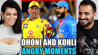 10 Moments when MS DHONI and VIRAT KOHLI got angry on Reporters REACTION!!