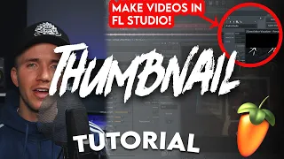HOW TO MAKE TYPE BEAT VIDEOS / BEAT VISUALIZERS - (Thumbnail & Video Tutorial - FL Studio 20)