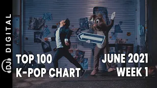 Top 100 K-Pop Songs Chart - June 2021 Week 1 - Digi's Picks