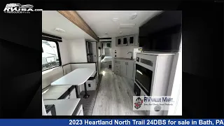 Spectacular 2023 Heartland North Trail Travel Trailer RV For Sale in Bath, PA | RVUSA.com