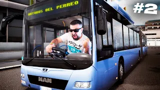 PAPI GAVI JUEGA A SIMULADOR DE AUTOBUSERO 2