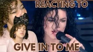 REACTING TO GIVE IN TO ME | HANNAH'S COMMENTARY | MICHAEL JACKSON