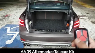 A4 B9 aftermarket tailgate