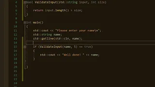 How to Get User Input and Validate It Using C++ (Simple)