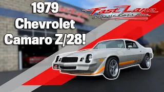 We Drive A 1979 Camaro Z28!... For Sale at Fast Lane Classic Cars!