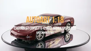 Autoart 1:18 Chevrolet Corvette C5 (2002) Indianapolis 500 / 50Th Corvette Anniversary