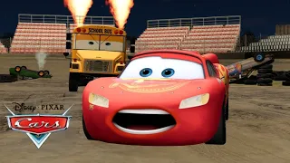 Miss Fritter vs Lightning McQueen | Cars Movie Remake | BeamNG.drive