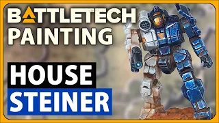 How to Paint LYRAN COMMONWEALTH (House Steiner) | BattleTech