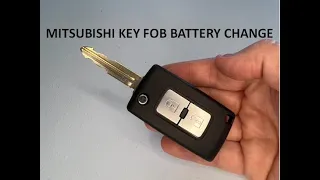 Mitsubishi Shogun Key Fob Battery Replacement