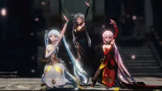 [MMD] 桃源恋歌 / Tougen Renka ||Luo Tianyi|Miku|Luka||