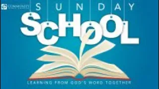 Sunday School | K-6 Grade | Sunday, March 7th, 2021