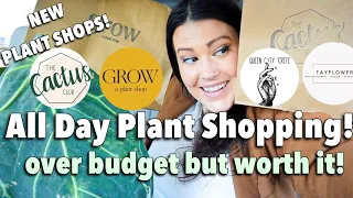 OVER Budget But Worth It! ALL DAY Plant Shopping & Plant Haul - Shop With Me Charlotte, NC