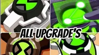 Ben 10 Reboot Season (1,2,3,4) All Omnitrix Upgrade/ New Feature HD