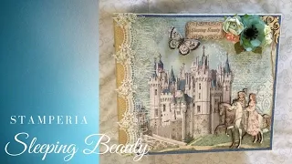 Stamperia Sleeping Beauty Album - SOLD