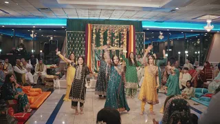 RIDA & ZESHAN'S MEHNDI DANCE | Best Mehndi Dance 2023