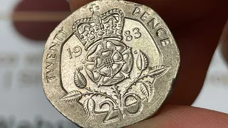 1983 United Kingdom 20 Pence Coin • Values, Information, Mintage, History, and More