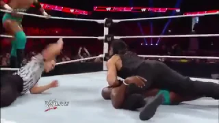 Roman Reigns Spears Titus O'Neil 9/23/2013