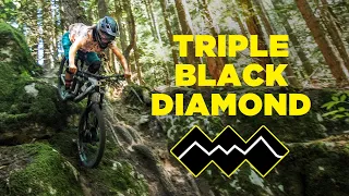 Attempting a TRIPLE Black Diamond Trail | Wild Cherry