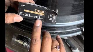 Hyundai Creta 2022 TPMS (TirePressure MonitoringReset) 433Mhz Sensor Programming by TP150