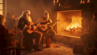 Warm Atmosphere by the Fireplace - Healing Celtic Music - Music that Relaxes the Mind and Spirit