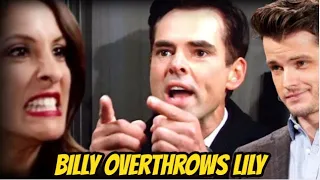 The Young and the Restless Spoilers: Billy overthrows Lily, appointing Kyle as his new partner