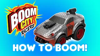 Boom City Racers | TRICK SHOTS! | How to rip and race!