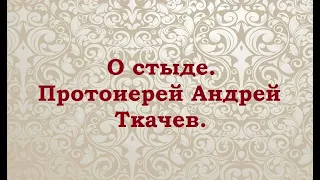 О стыде. Протоиерей Андрей Ткачев.