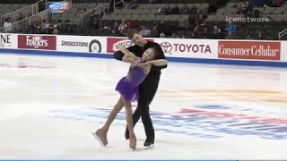 11 Audrey LU & Misha MITROFANOV - US Nationals 2018 - Junior Pairs FS