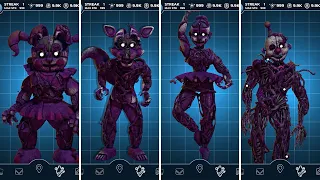 FNAF AR Toxic Sister Location Animatronics Jumpscare & Workshop Animations