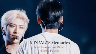 MINAMZ'S MEMORIES🦋🍓RICKY FOCUS***Jiwoong & Ricky [Incredible moments]/RIWOONG/ZEROBASEONE-ZB1