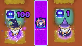 Level 1 Vs Level 100 Wizard Paragon! 'Magus Perfectus' (BTD6)