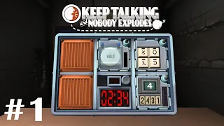 Первые бомбы. Часть #1. Keep Talking and Nobody Explodes.