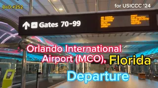 Orlando International Airport Departure, Florida