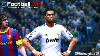 PES 2011 with FIFA Commentary ( Real Madrid vs Barcelona ) 1080p 60 FPS