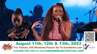 Detroit's Annual Ribs RnB Music Festival Weekend - August 11th, 12th, 13th 2023 @ Hart Plaza