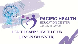 HEALTH CLUB  Lesson on Water