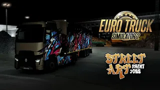 Euro Truck Simulator 2 - Street Art Paint Jobs Pack DLC