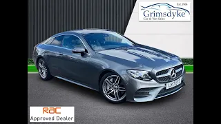 MERCEDES-BENZ E-CLASS 2.0 E 300 AMG LINE PREMIUM PLUS 2d 241 BHP