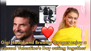 Gigi Hadid and Bradley Cooper enjoy a casual Valentine's Day outing together