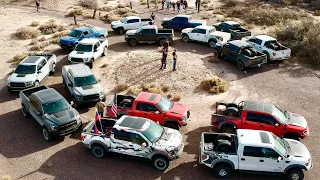 Giant Barstow Raptor offroad community run