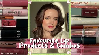 Lip Products & Combos I’m IN LOVE With Right Now! + try on's | Julia Adams