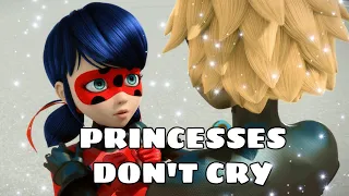 Клип леди баг и супер кот - Princesses don't cry