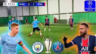 PSG vs MANCHESTER CITY UEFA CHAMPIONS LEAGUE SEMIFINAL FOOTBALL CHALLENGES ‹ Rikinho ›