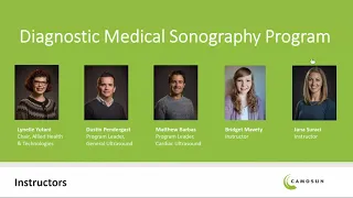 Diagnostic Medical Sonography Program Info Session, January 7, 2021