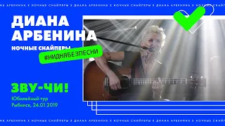 Диана Арбенина. Ночные Снайперы - зву-чи! (Юбилейный тур. Рыбинск. 24.01.2019)