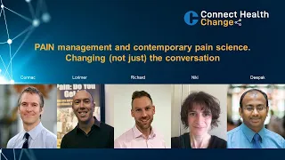 PAIN management and contemporary pain science. Changing (not just) the conversation - 21.10.20